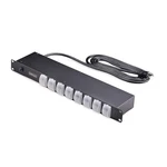 Startech 8-OUTLET Horizontal (8NS8RACKMOUNTPDU). Fixed Price $114.65.