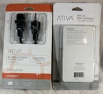 Ativa Universal Replacement Power Cords 6 Ft Unopened (X2 Units). Fixed Price $10.99.