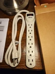 Tripp Lite PS6 4' Cord Outlets Industrial Power Strip - Gray New. Fixed Price $22.00.