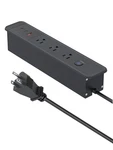Recessed Power Strip With 3 Outlets & PORTS,65W Usb-c Port,desk-mounted.... Fixed Price $55.28.