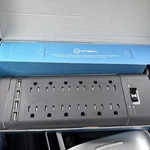 Witeem Surge Protector Power Strip, 12 OUTLETS,4 Usb 6A Ports, BLACK-6FT. Fixed Price $20.00.