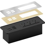 Electriduct In-desk Flush Mount Power Strip 3 Ac Outlets + 2 Usb-a X Usb-c. Fixed Price $36.99.