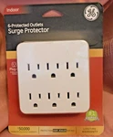 Indoor Surge Protector 6 Protected Outlets. Fixed Price $12.50.