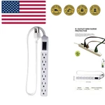 Go Green Power 6-OUTLET Mini Surge Protector, 90 Joules, Circuit Breaker, Mou.... Fixed Price $19.99.