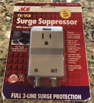 Ace Tv/vcr Protection Surge Suppressor 3032430 - Brand New. Fixed Price $9.99.