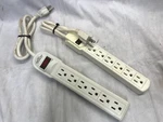 Litesun Piece Large 6 Outlet Power Strips Surge Protector TLPT-2 125V White. Fixed Price $17.25.