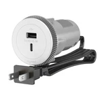 Legrand Wiremold Rfpcuauc-wh Round Furniture Power Center With Usb, Type A/c. Fixed Price $122.86.