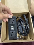 Bayu Power Outlet Module 2 Ac + Usb Ports 58 Cord Desk/table Mount Fpdu. Fixed Price $10.99.
