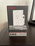Rocketfish- Outlet In-wall Surge Protector RD-HTS120W22 White Brand New. Fixed Price $20.00.