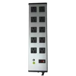 Outlet Strip, 10 5-15R, 5-15P, 6', Gray, 52NY34. Fixed Price $51.69.