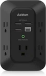 Usb Wall Charger Surge Protector - 5 Outlet Extender With 4 Charging Ports (. Fixed Price $24.99.