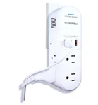 Bell + Howell Swivel Power With 6 Outlets - 2 Usb & 1 Charging Ports, White. Fixed Price $19.99.