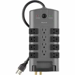 Belkin 12-OUTLET Pivot-plug Surge Protector 4320J 8FT Cord. Fixed Price $288.28.