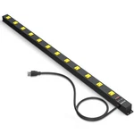 12 Outlet Long Power Strips Heavy Duty Garage Workshop Multi Wide Industrial .... Fixed Price $56.23.