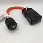 Ac Works 1.5FT L5-30P 30A 3-PRONG Locking Plug To 4 Home Outlets With 20A Break. Fixed Price $30.00.