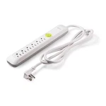 Easylife Tech 0-2517 Power Strip, Surge, 6 Ft., White. Fixed Price $18.14.