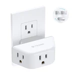 Trond Outlet Extender With 360 3AC-3 Prong (rotating Plug), 1 Pack, White. Fixed Price $24.99.