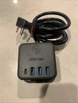 Bestek Power Strip With Usb, Vertical Cube Mountable Outlet Extender. Fixed Price $35.99.