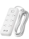 Gaston Surge Protector Power Strip 10FT Extension Cord, 6 Plugs + Usb-a,c. Fixed Price $14.99.
