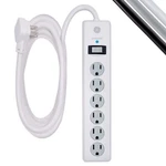 6 Outlet Surge PROTECTOR10 Ft Extension Cord Power STRIP800 Joules - White. Fixed Price $25.19.