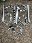 Lot Of 4 Ampinnergy Wiring System Power Strip Outlets, 8.5 Conduit. Fixed Price $90.00.
