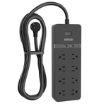 25 Ft Extension Cord Flat Plug, Ntonpower 8 Outlet Surge Protector Stri.... Fixed Price $62.02.
