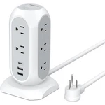 Tessan 11-OUTLET Tower Surge Protector With 3 Usb Ports (gray, 6'). Fixed Price $33.99.