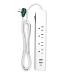 Go Green Power Inc. 6-FT Cord Surge Protector With 4 Outlets, Usb-a And Usb-,.... Fixed Price $16.71.