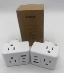 One Beat Wall Extender Surge Protected 12 Ac Outlets Usbc. Fixed Price $12.99.
