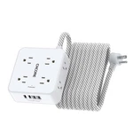 Surge Protector Power Strip - Chcore Ft, White(braided Cord). Fixed Price $48.24.