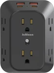 Usb Wall Charger Electrical Outlet Extender, Surge Protector, 6 Splitter. Fixed Price $17.57.