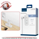 Insignia 3 Outlet Power Strip 12 Ft Cord Low Profile Plug. Fixed Price $7.27.