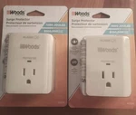 2 Pack - New Woods 41008 Surge Protector 3 Prong Power Single Outlet. Fixed Price $24.49.