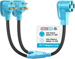 Circlecord Rv Adapter To TT-30P 14-50R Heavy Duty (30A-30A-50A). Fixed Price $42.99.