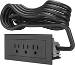 RD3RBK10 Radiant Furniture Power Center, Recessed Strip, Outlets, Foo. Fixed Price $59.65.