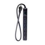 Go Green Power Inc. GG-16103MINBK Outlet Surge Protector, Black. Fixed Price $11.96.