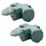 Outdoor Plug Splitter, 3 Way Power Extender With Safe Cover, H.... Fixed Price $22.02.