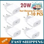 Lot Fast Charging Usb Wall Charger For Iphone European Travel Plug Power 1-10X. Fixed Price $8.37.