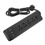 Ebl Wall Mountable Usb Surge Protector Power Strip With Ports 4 Outlet Plugs. Fixed Price $20.99.