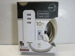 Cordinate Usb Charging Extension 10 With Surge Protection (new Sealed). Fixed Price $13.95.