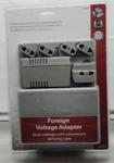 Foreign Voltage Adapter Dual Wattage & Carrying Case Global Use Travel Vacation. Fixed Price $14.99.