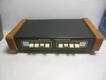 Vintage Radio Shack Archer 15-1260 Wired Input/output Wood Sides Video Selector. Fixed Price $21.49.