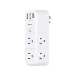 Outlet Extender With Rotating Plug, Mifaso Surge 2A1C, Pack, White. Fixed Price $22.31.