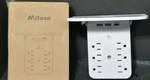 Wall Extender With Surge Protector, 6 Ac Outlets, Shelf, 2 Usb & Ch. Fixed Price $18.99.