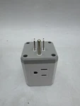 Aduro Multiple Plug Outlet Extender Usb Charger Surge Protector - White. Fixed Price $32.63.