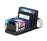 Charging Station For Multiple Devices, 10 Port 60W Usb... Fast Ship. Fixed Price $55.81.