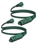 Dewenwils Indoor Extension Cord Feet, 3-IN-1 Outlet Power Strip 13A 1625W 125V. Fixed Price $15.99.