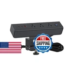 Desk Clamp Power Strip With 65W Usb-c&usb Ports 3 Ac Outlet, Nightstand Edge. Fixed Price $55.39.