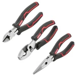 Hyper Tough 3-PIECE Pliers Set With Ergonomic Soft Grip Handles. Fixed Price $14.82.