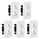 5XGFCI 20AMP Outlet Receptacle Ground Fault Circuit Interrupter Non-tr/wr Indoor. Fixed Price $55.78.